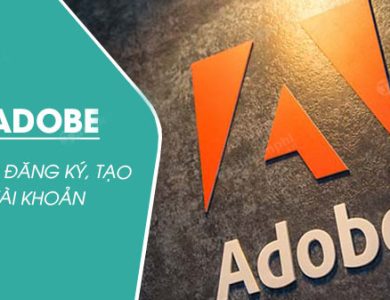 Hướng dẫn tạo tài khoản Adobe