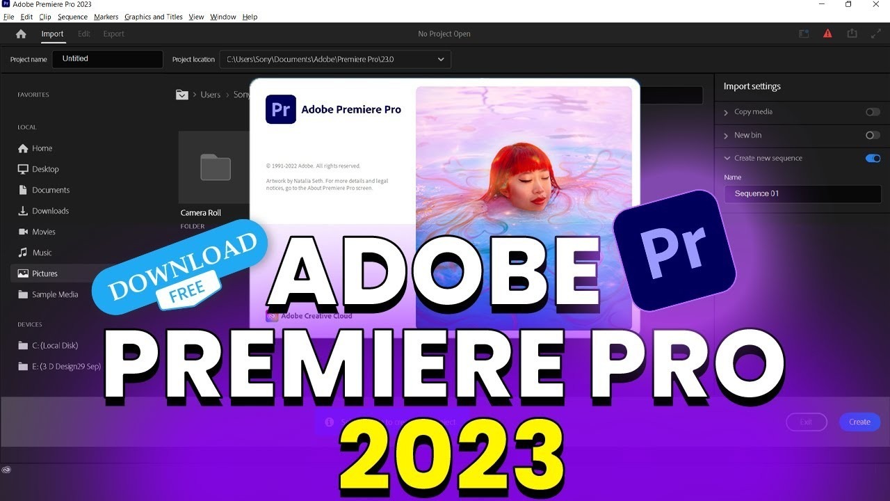 Download Adobe Premiere Pro 2023 cho MacOS
