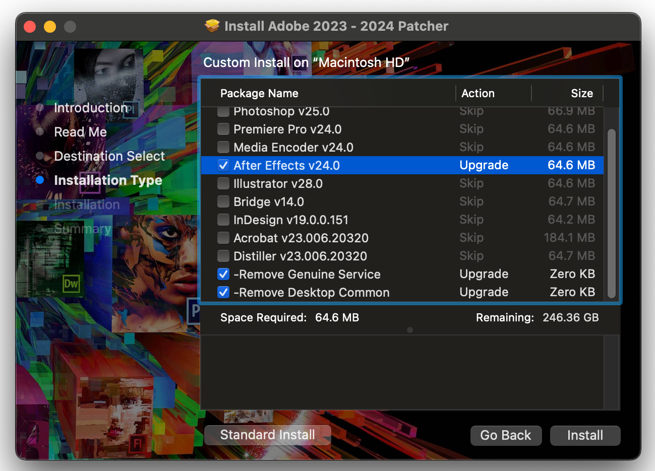 Hướng dẫn cài đặt After Effects 2024 trên MacBook