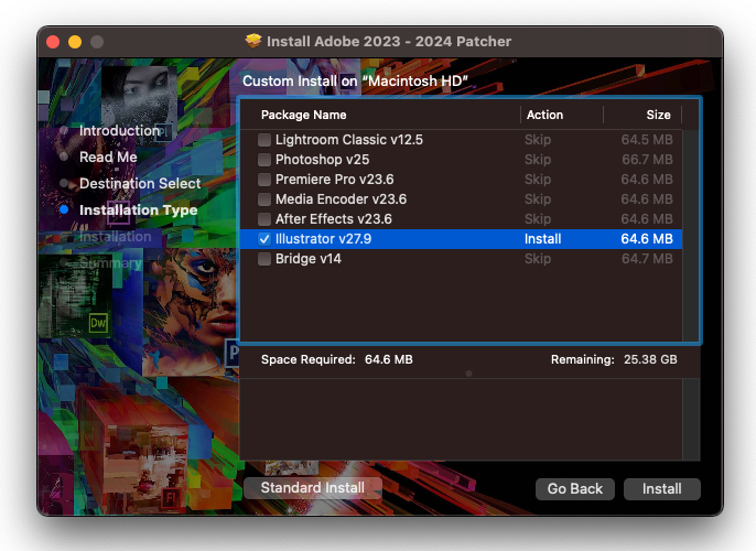 Hướng dẫn cài đặt Illustrator 2023 trên MacOS