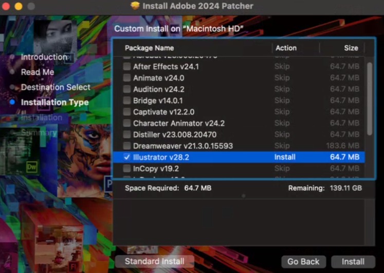 Hướng dẫn cài đặt Adobe Illustrator 2024 cho MacOS