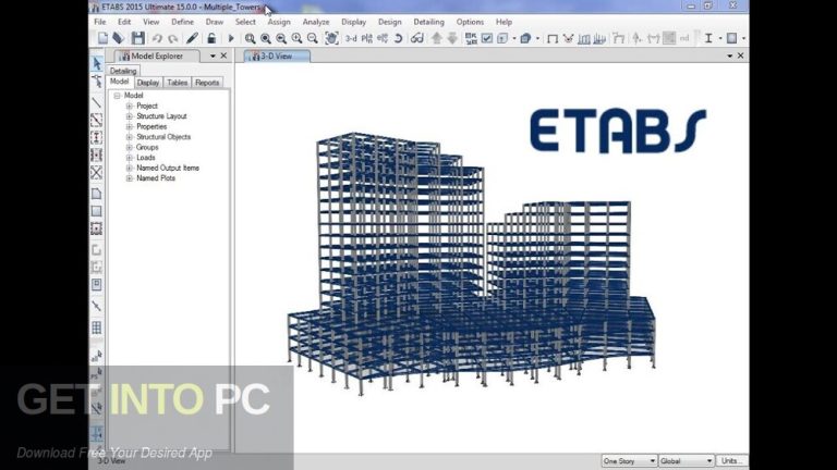 Download CSI ETABS Ultimate 2023