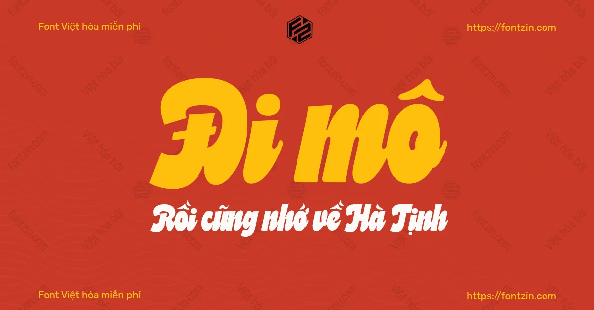 Font chữ Retro Việt hóa
