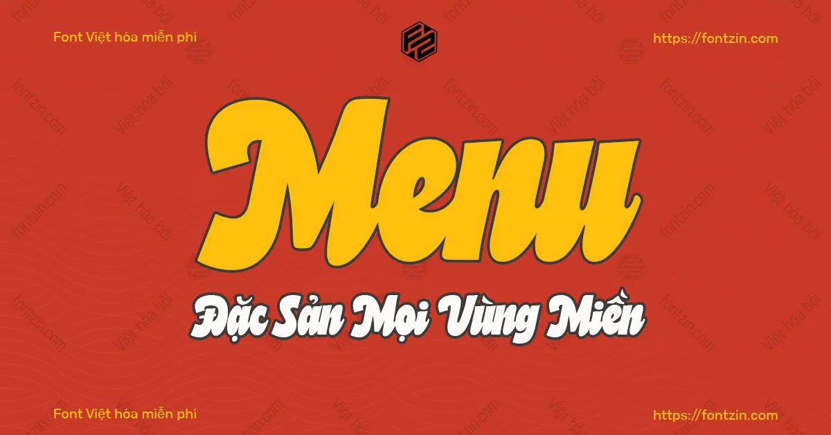 Font chữ Retro Việt hóa