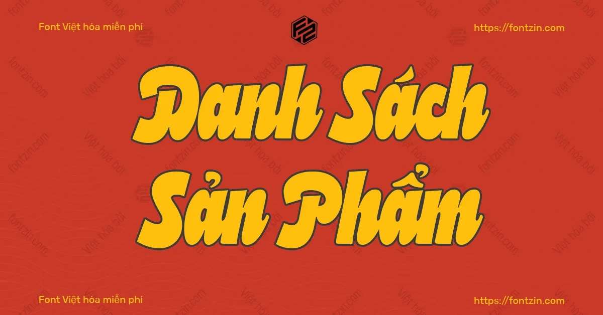 Font chữ Retro Việt hóa