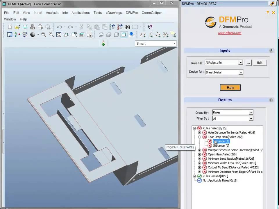 Download Geometric DFMPro for NX SolidWorks Wildfire Creo 2021