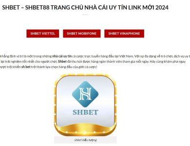 SHBET88 - Nhà Cái Uy Tín Hàng Đầu