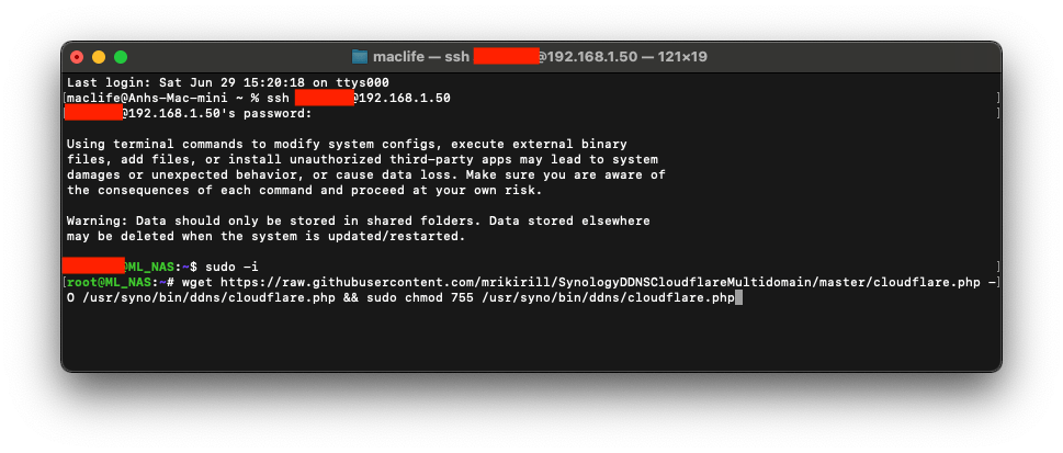 Các bước tạo tên miền truy cập NAS bằng DDNS của Cloudflare