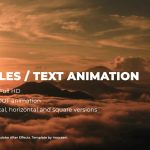 Download VideoHive Titles Text Animation AEP