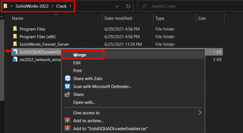 active-solidworks-2022-5 Hướng dẫn kích hoạt Solidworks 2022
