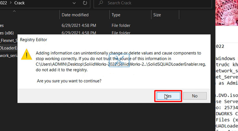 active-solidworks-2022-6 Hướng dẫn kích hoạt Solidworks 2022