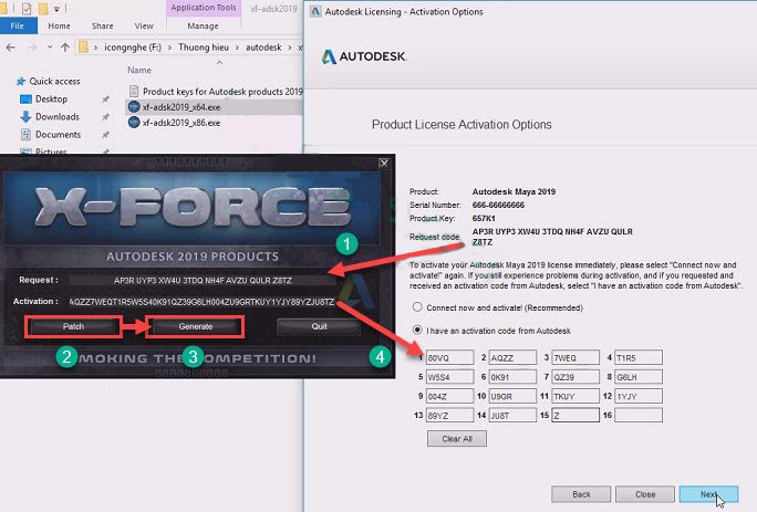 Hướng dẫn cách sử dụng X-Force 2018