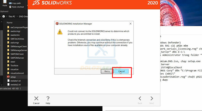cai-dat-solidworks-11 Hướng dẫn cài đặt SolidWorks 2020
