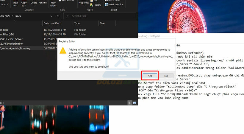 cai-dat-solidworks-2 Hướng dẫn cài đặt SolidWorks 2020