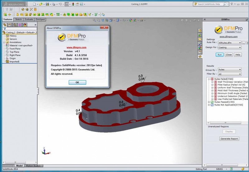 geometric-dfmpro-2021 Download Geometric DFMPro for NX SolidWorks Wildfire Creo 2021