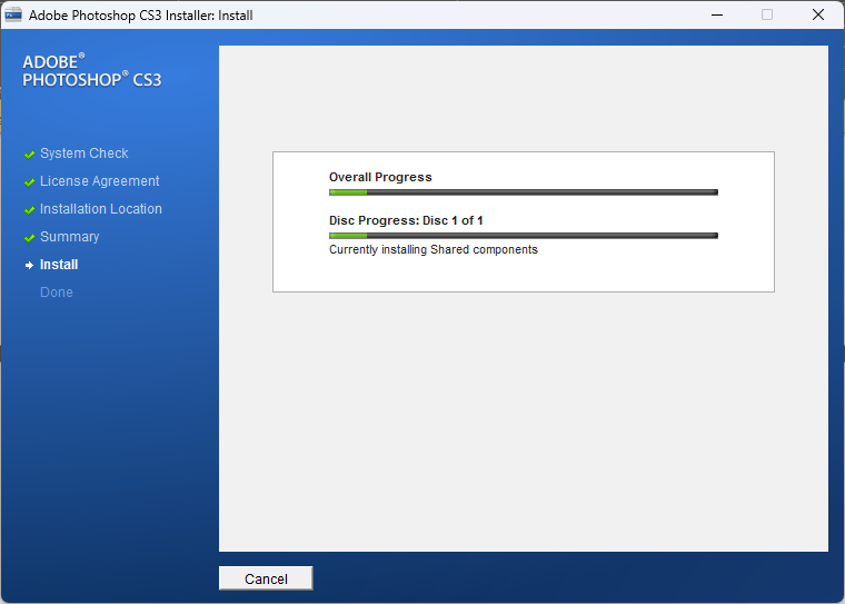 Hướng dẫn cài đặt Adobe Photoshop CS3