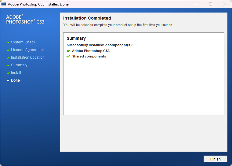 Hướng dẫn cài đặt Adobe Photoshop CS3