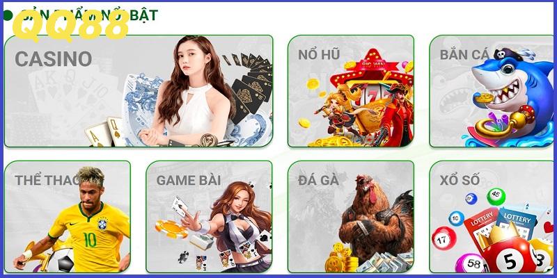 qq88-san-pham-chu-dao Sản phẩm chủ đạo của sân chơi QQ88